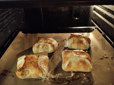 Skani sluoksniuota tešla „2 sūriai“ Žingsnis 4