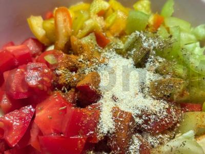 Menkių filė, kepta su daržovėmis Žingsnis 2