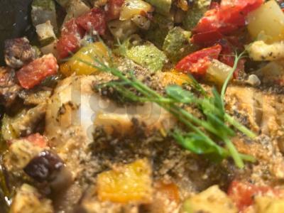 Menkių filė, kepta su daržovėmis Žingsnis 3