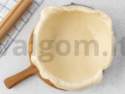 Pyragas su ryžiais ir grybais Žingsnis 6