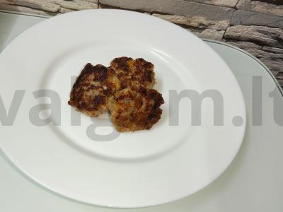 Mini kotletai iš kiaulienos faršo pagrindine nuotrauka