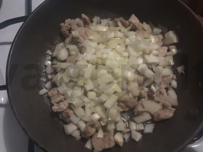 Kiaulienos padažas Žingsnis 2