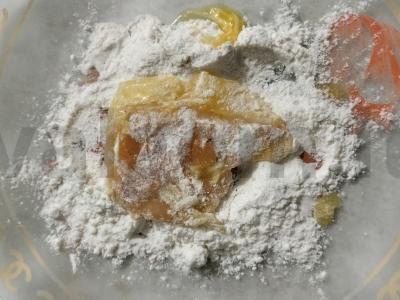 Skanūs vištienos nagetai su sūriu Žingsnis 4