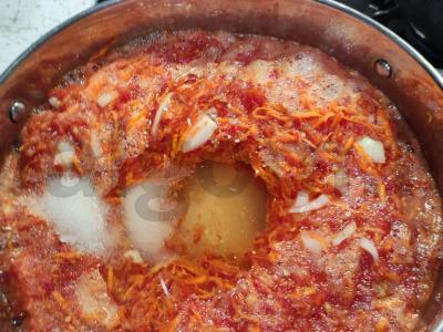 Lečo su pomidorais ir paprika Žingsnis 5