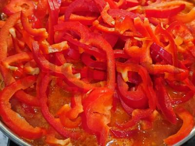 Lečo su pomidorais ir paprika Žingsnis 6