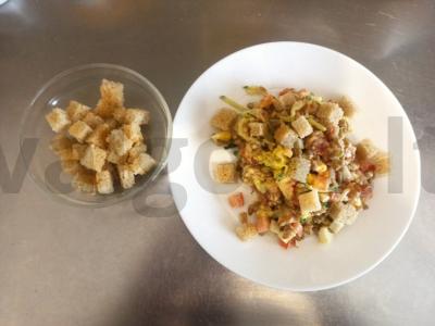 Salotos su spelta ir daržovėmis Žingsnis 7