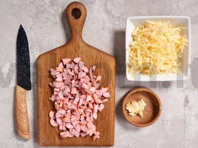 Sūrio kotletai Žingsnis 1