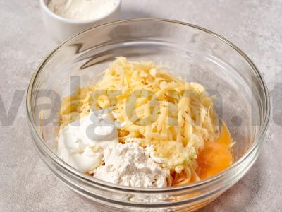 Sūrio kotletai Žingsnis 2