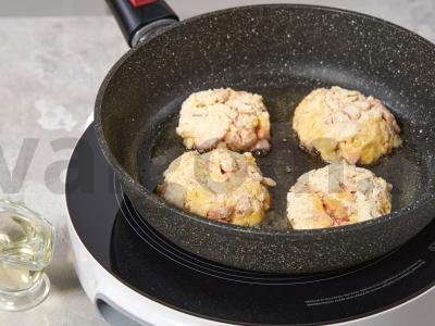 Sūrio kotletai Žingsnis 6