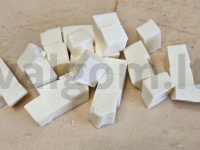 Vandensmelono ir fetos salotos Žingsnis 2