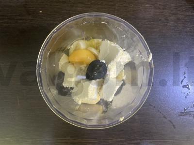 Varškės keksiukai su bananais ir cukraus pudra Žingsnis 2