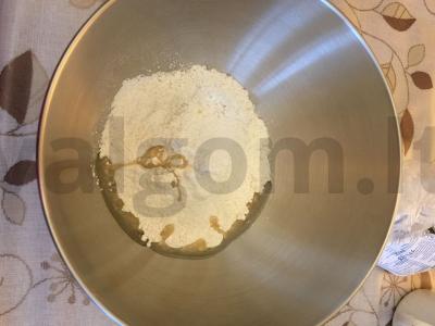 Pilkas be glitimo duona Žingsnis 2