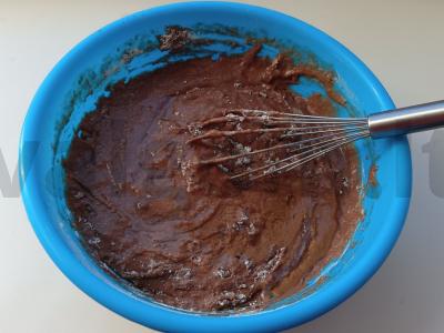 Šokoladinis rugių pyragas su rūgpieniu Žingsnis 4