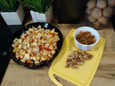 Riešutų štrudelis su cinamonu Žingsnis 1