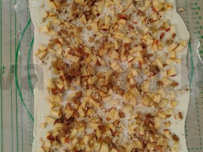 Riešutų štrudelis su cinamonu Žingsnis 2