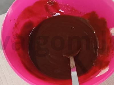 Pieninio šokolado brownies sausainiai Žingsnis 2