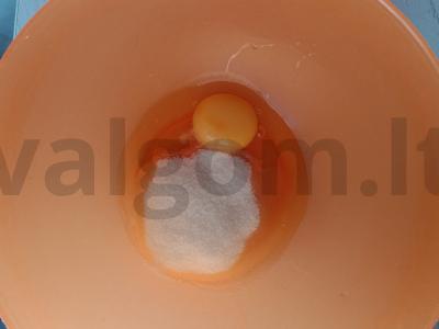 Pieninio šokolado brownies sausainiai Žingsnis 3