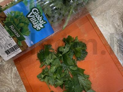 Salotas su kalendra ir majonezu Žingsnis 3