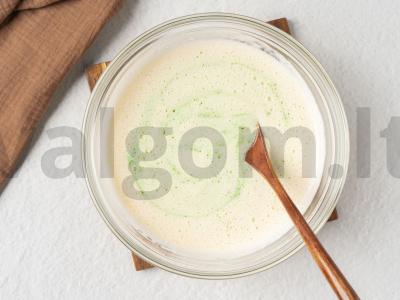 Šokoladiniai ledai su šokolado drožlėmis Žingsnis 6