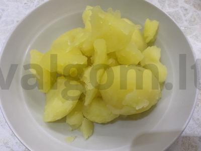 Daržovių sriuba su baklažanais ir vištiena Žingsnis 4