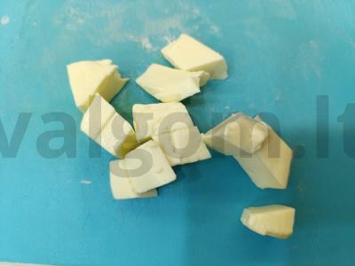 Vištienos sultinio tyrės sriuba su lydytu sūriu Žingsnis 5