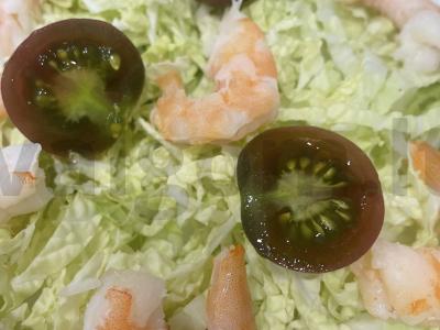 Salotas „Jūros grožis“ su krevetėmis Žingsnis 2