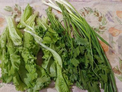 Žengialov hac su žolelėmis Žingsnis 1