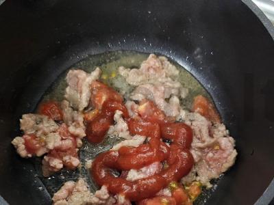 Mini lasagna su faršu ir daržovėmis Žingsnis 3