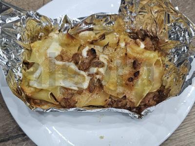 Mini lasagna su faršu ir daržovėmis Žingsnis 8