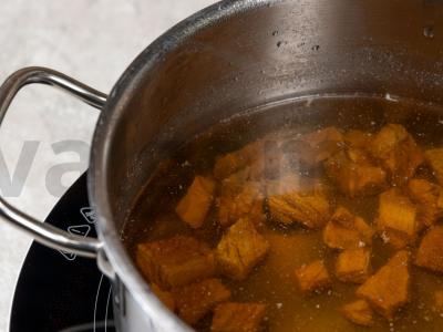 Harcho sriuba su aviena Žingsnis 1