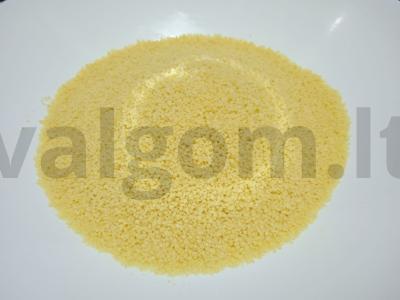 Vištienos širdelės, troškintos grietinėje su kuskusu Žingsnis 7