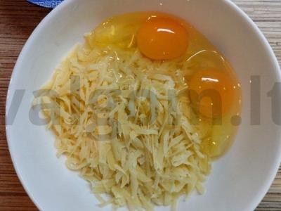 Kepinys su grybais ir jogurtiniu padažu Žingsnis 3