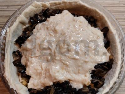 Kepinys su grybais ir jogurtiniu padažu Žingsnis 5