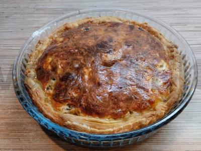 Kepinys su grybais ir jogurtiniu padažu pagrindine nuotrauka