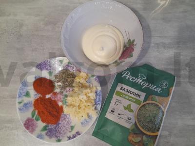 Kepta vištiena autoriniu marinatų Žingsnis 1