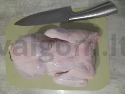 Kepta vištiena autoriniu marinatų Žingsnis 2