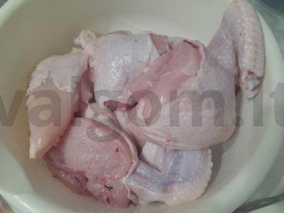 Kepta vištiena autoriniu marinatų Žingsnis 4