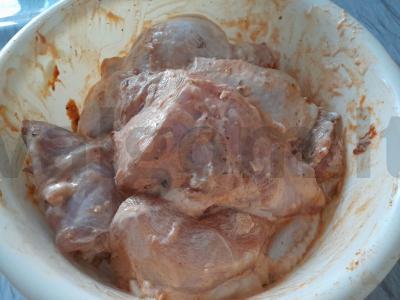 Kepta vištiena autoriniu marinatų Žingsnis 8