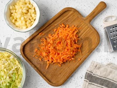 Ryžiai su kotletais ir daržovėmis Žingsnis 2