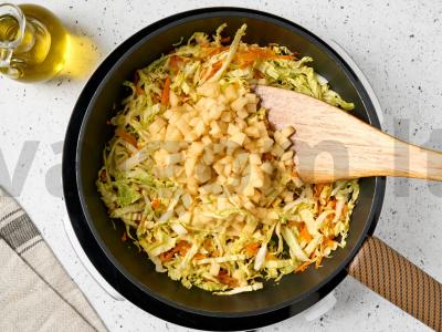 Ryžiai su kotletais ir daržovėmis Žingsnis 7