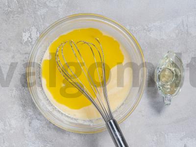 Paprastas mannikas su kefyru Žingsnis 3