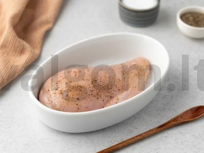 Vištienos ir sūrio sumuštinis Žingsnis 1