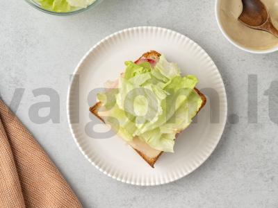 Vištienos ir sūrio sumuštinis Žingsnis 6