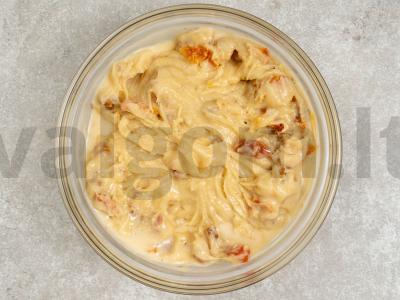 Abrikosų ir riešutų pyragas Žingsnis 5