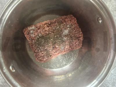 Namų pusgaminiai „Ežiai“ Žingsnis 1