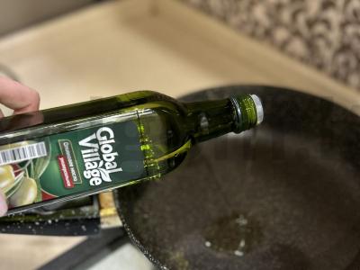 Makaronai su pomidorų pasta ir faršu pietums Žingsnis 2