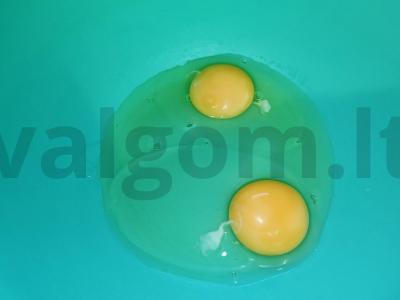 Ploni blynai su kiaušiniais Žingsnis 1