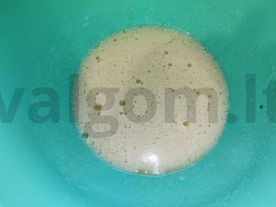 Ploni blynai su kiaušiniais Žingsnis 3