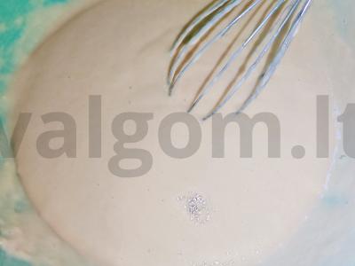 Ploni blynai su kiaušiniais Žingsnis 5