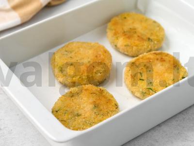 Vegetariškos moliūgų kotletai Žingsnis 7